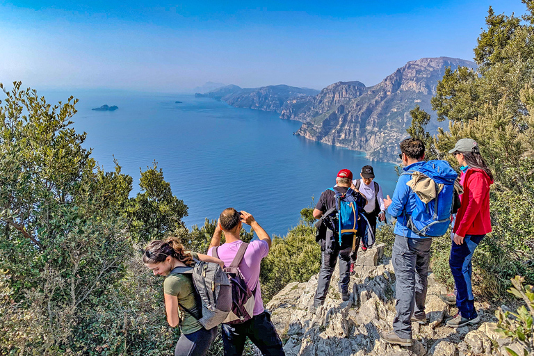 Costa de Amalfi: Recorrido Privado a Pie por la Senda de los DiosesRuta Privada a Pie por el Camino de los Dioses