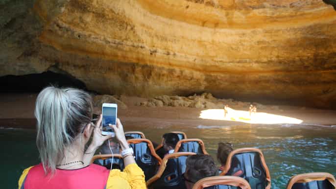 vilamoura croisière dans la grotte de benagil et entrée