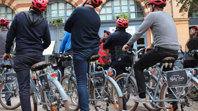 toulouse city highlights guided bike tour