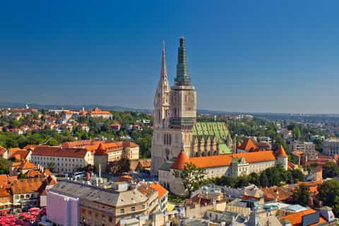 Zagreb-wandeltocht met kabelbaan