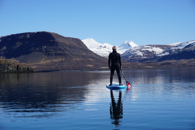 Visit Private Stand Up Paddle Into The Forgotten Fjord in Hvanneyri