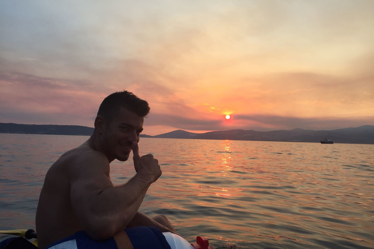 Split : kayak au coucher du soleil avec guide professionnel