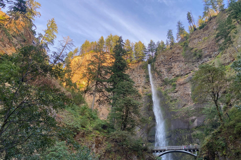 Portland: Columbia River Gorge Waterfalls Hike & Bike Tour