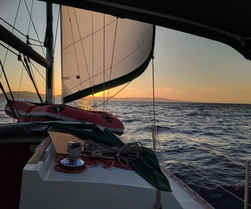 Neos Marmaras: Sunset West Sithonia Islets Sailboat Tour