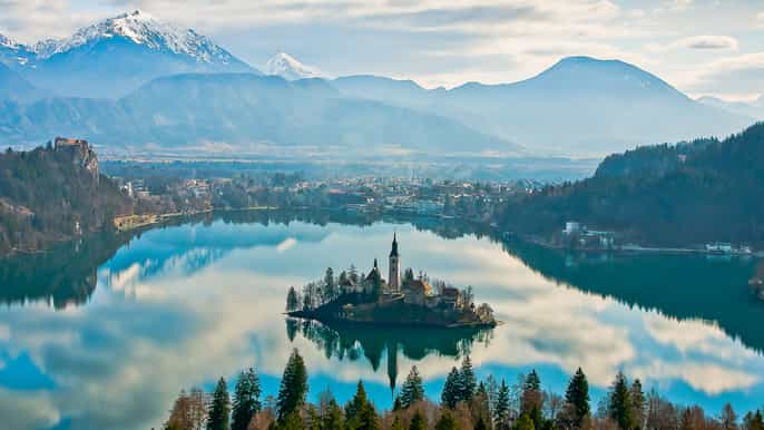 from zagreb ljubljana and lake bled tour