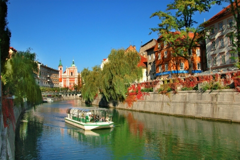 Depuis Zagreb : Ljubjana et lac de Bled