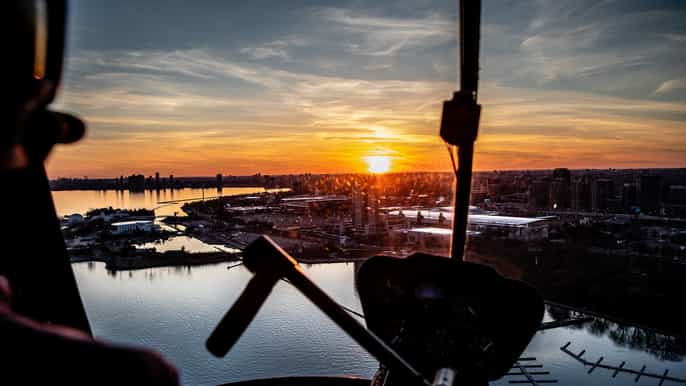 toronto paquete de viaje privado en helicóptero para dos