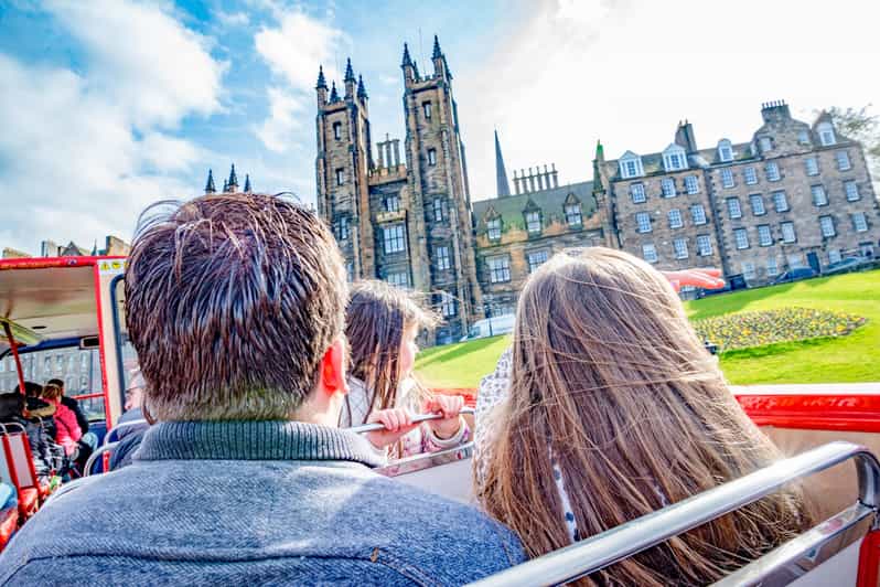 Edinburgh: Hop-On Hop-Off Bus Tours & Firth of Forth Cruise