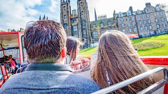 edimburgo autobus turistico e crociera sul firth of forth