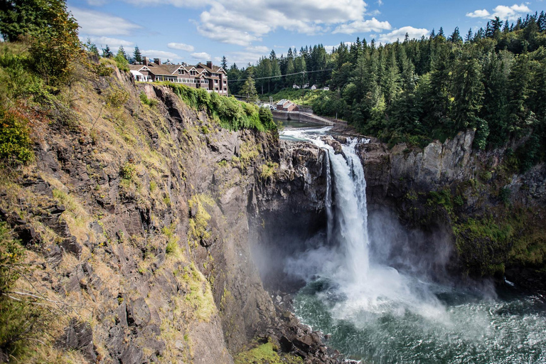 From Seattle: Snoqualmie Falls & Woodinville Wine Tasting Summer: Snoqualmie Falls & Wine Tasting (3 Wineries)