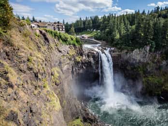Ab Seattle: Snoqualmie Falls & Weinverkostung in Woodinville Ab Seattle: Snoqualmie Falls & Weinverkostung in Woodinville
