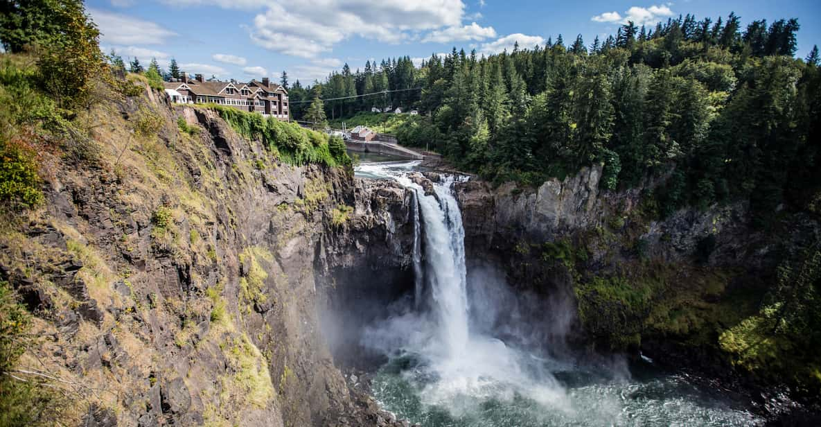 From Seattle: Snoqualmie Falls & Woodinville Wine Tasting | GetYourGuide