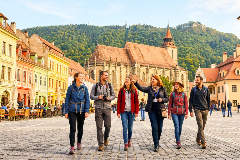 Dracula's Castle, Peles & Brasov Day Trip from Bucharest Bucharest:Dracula’s Tomb, 2 Castles & Brasov Guided Day Trip