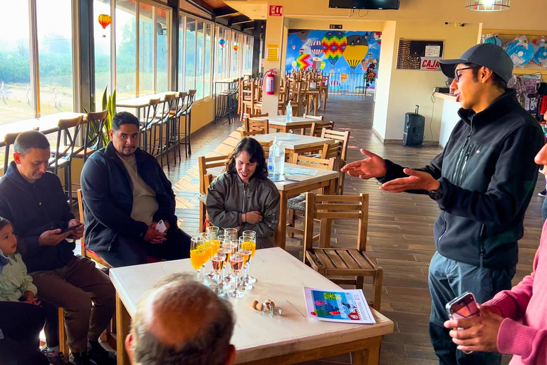 Teotihuacan : Vol en montgolfière avec petit-déjeuner et transport