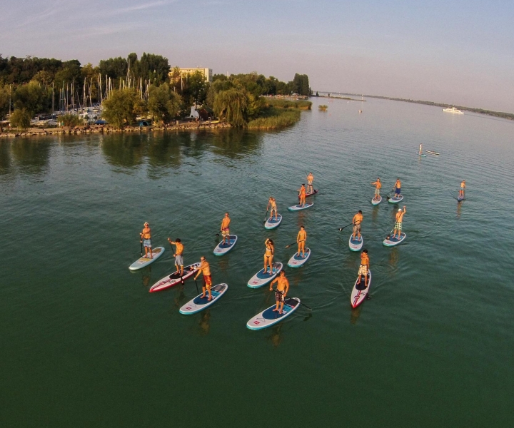 Lake Balaton: Paddle Board Tour of Tihany National Park