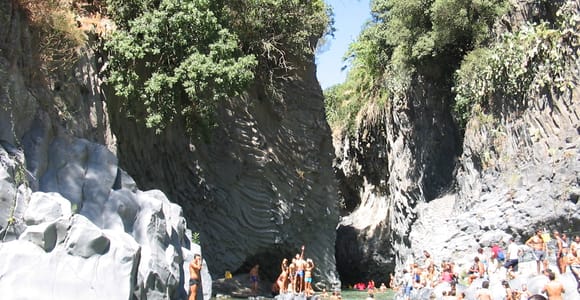 Private Tour of Alcantara Gorges with lunch