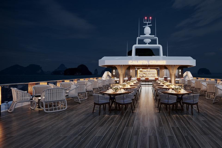 From Hanoi: Ha Long Bay 2-Day Cruise Calista 6 Stars Cruise
