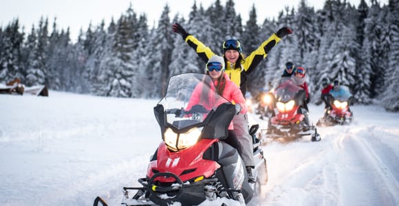Zakopane: Snowmobiles Expedition and Optional Bonfire