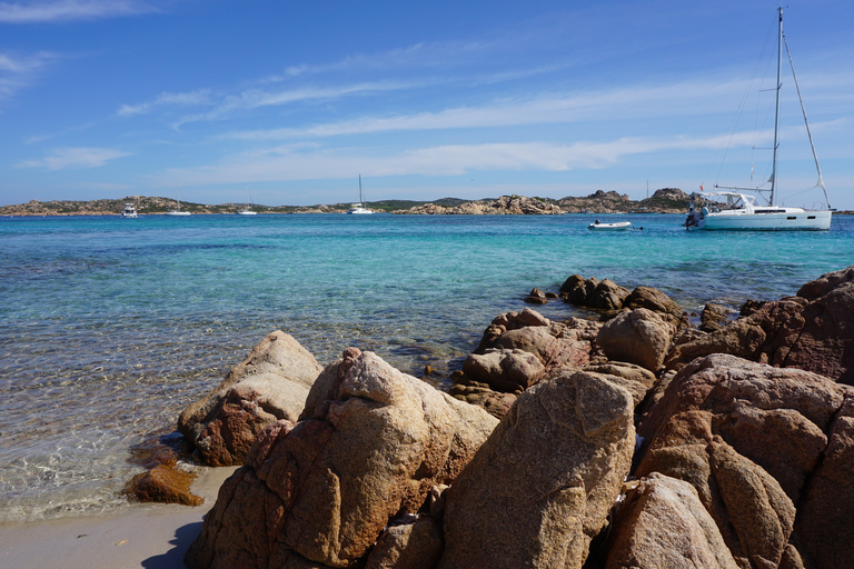 From Palau: La Maddalena Archipelago 4 Stops Boat Tour From Palau: La Maddalena Archipelago Full-Day Boat Tour