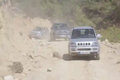Rhodos: 4x4 Self-Drive Jeep Tour mit Abholung im Norden