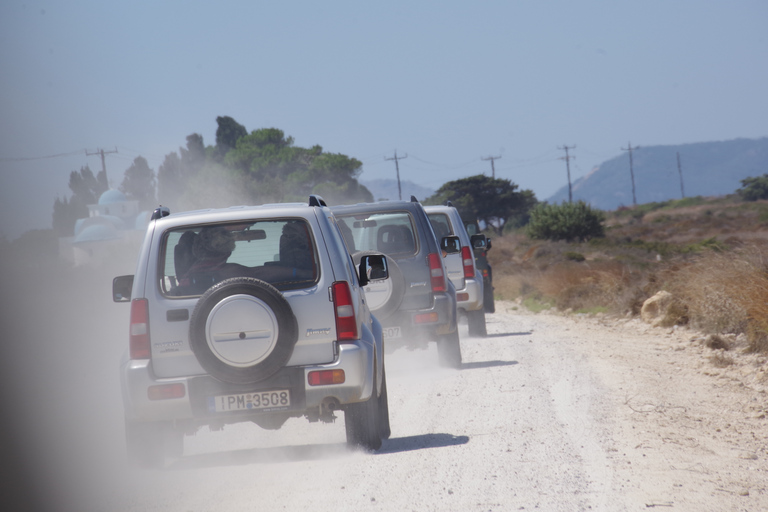 Rhodes: 4x4 Self-Drive Jeep Tour with Pickup in the North