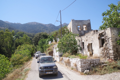 Rodos: Wycieczka jeepem z własnym napędem 4x4 z odbiorem na północyRodos: 4x4 Self-Drive Jeep Tour z odbiorem na północy