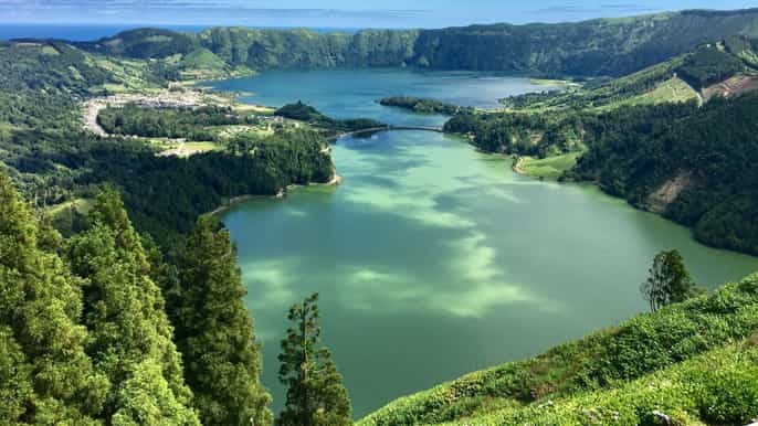 sao miguel western halfday tour