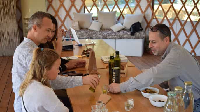 from athens olive oil farm tasting experience