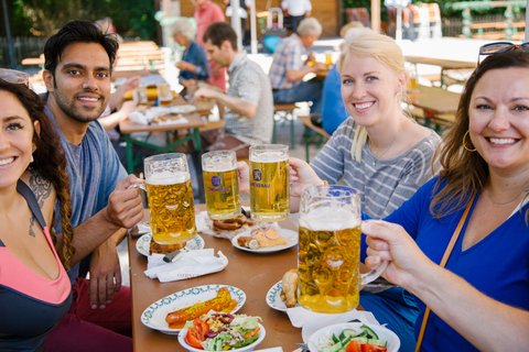 Munich : Visite à vélo avec pause au jardin de la bière