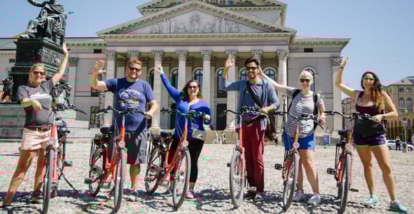 München: Fahrrad Tour mit Biergarten Pause