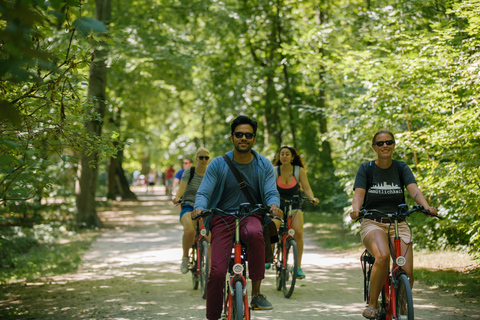 Munich : Visite à vélo avec pause au jardin de la bière