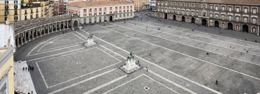 Palais royal de Naples : billet d'entrée et Pemcards