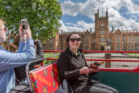 Visita turística a Belfast: 1 o 2 días de autobús turísticoAutobús turístico de Belfast: ticket de 2 día