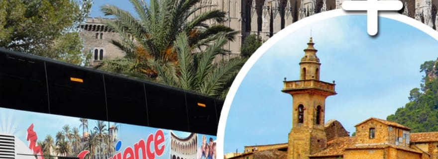 Majorque : Transfert à Palma visite guidée