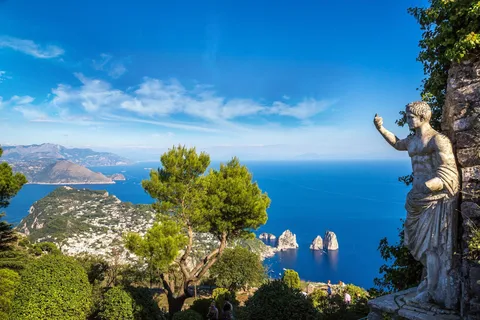 Au départ de Sorrente : Circuit en groupe à Capri et Anacapri
