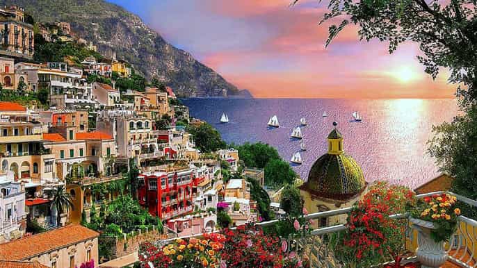 positano amalfi and ravello small group from sorrento