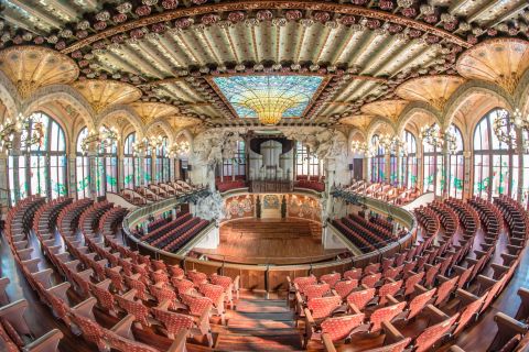 Barcelona: Tour Autoguiado no Palácio da Música Catalã