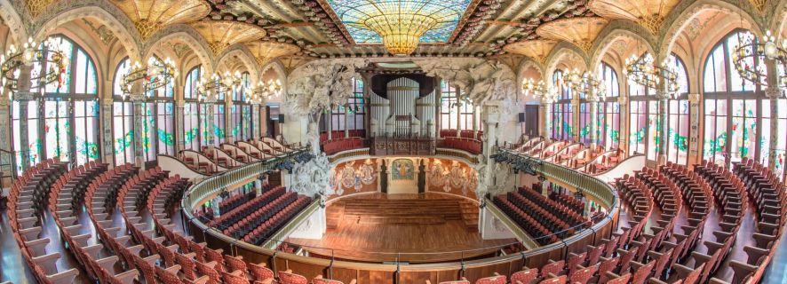 Barcelona: zelfstandige tour door het Palau de la Música
