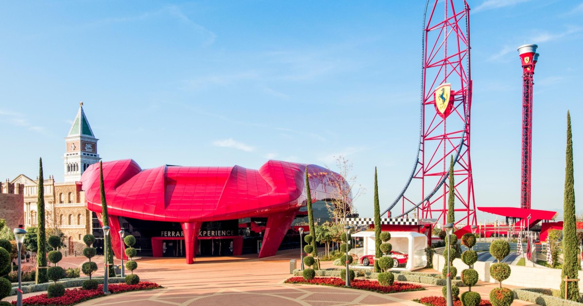 Portaventura And Ferrari Land Full Day Trip From Barcelona Getyourguide