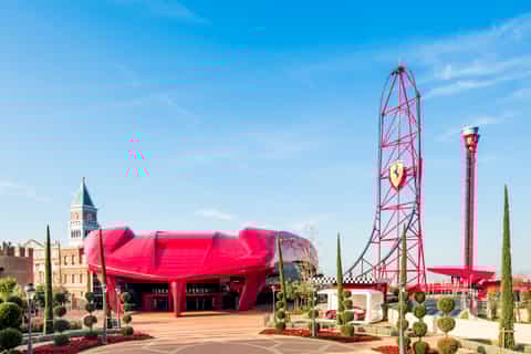 PortAventura and Ferrari Land: Full-Day Trip from Barcelona