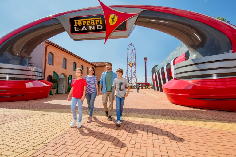 Ab Barcelona: PortAventura World & Ferrari Land Tagestour