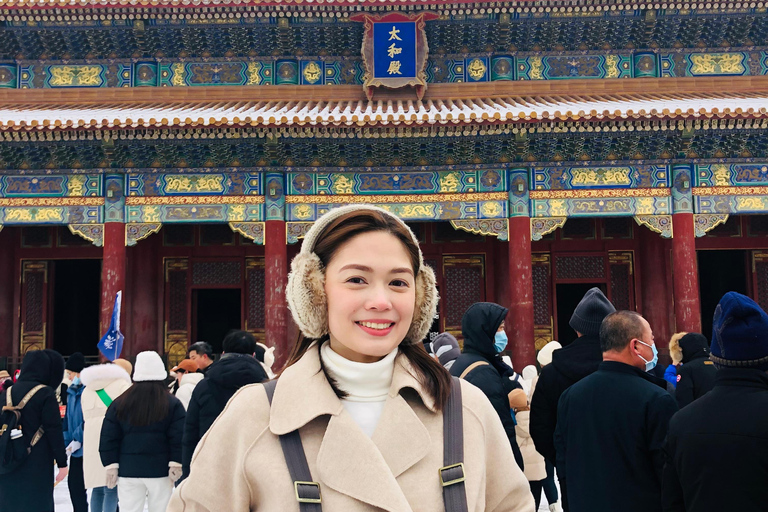 Beijing Mutianyu Great Wall&ForbiddenCity All Inclusive Tour Professional guide tour pick up from city