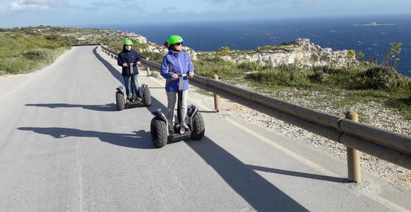Malta by Segway: Dingli Cliffs Extended Sunset tour