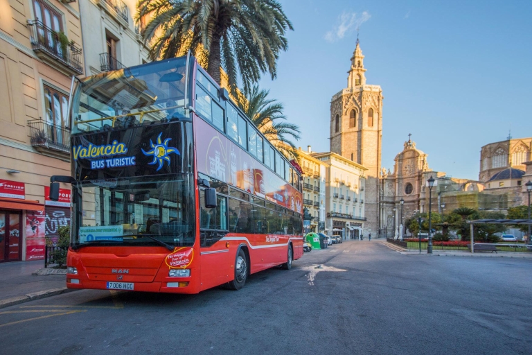 Valencia: 48-uursticket hop on, hop off-bus & L'Oceanogràfic
