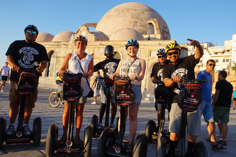 Chania: visite combinée de la vieille ville et du port en SegwayVisite combinée de la vieille ville et du port