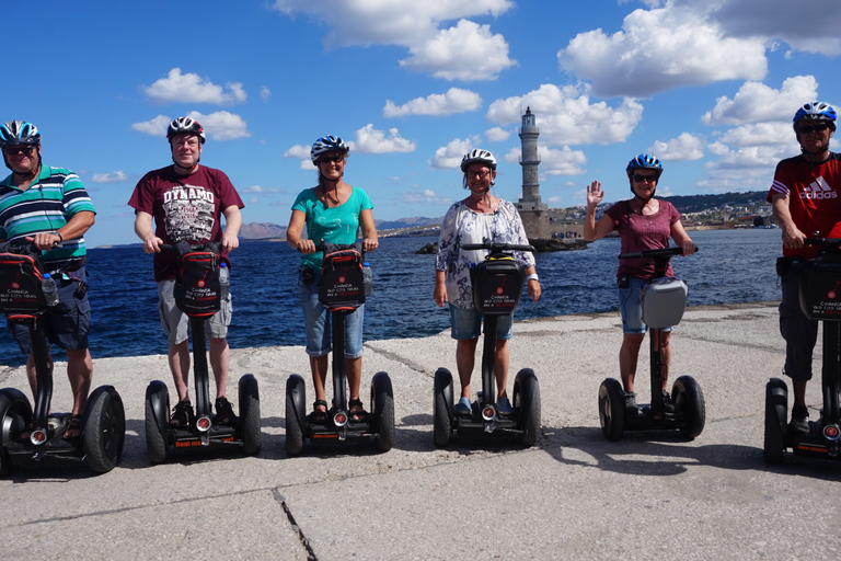 Chania: tour combinado en segway por la ciudad vieja y el puertoTour combinado de la ciudad vieja y el puerto