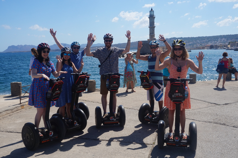 Chania: excursão combinada de segway pela cidade velha e pelo portoChania: Tour combinado de Segway pela cidade antiga e pelo porto