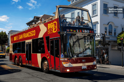 Alcatraz and Big Bus Premium 1-Day Hop-On Hop-Off