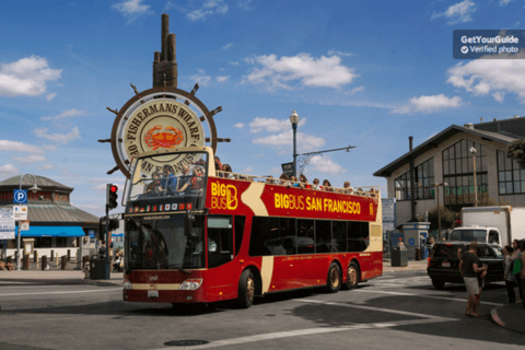 San Francisco: Alcatraz Ticket with 2-Day Hop-On Hop-Off Bus