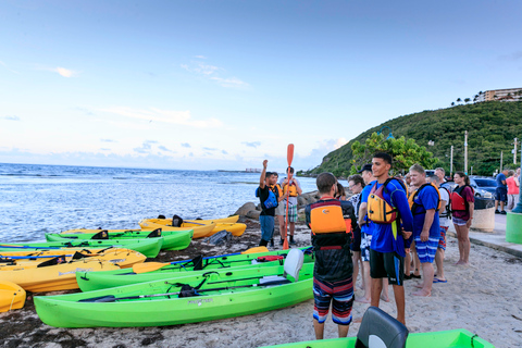 Kayak de nuit dans la baie bioluminescente de Laguna Grande